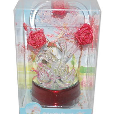 "Crystal Valentine stand with Lighting - 1204-code004 - Click here to View more details about this Product